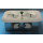 PORTOIR INOX 2 FLACONS D 90 MM H.95MM AVEC COUVERCLE