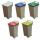 CONTENEUR 100L PP + COUVERCLE GRIS