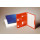 BOITE EN POLYPROPYLENE BLEU ET COUVERCLE POUR 25 LAMES