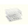 PORTOIR ONERACK DELRIN BLANC D=127X127X70MM POUR 36TUBES