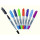 MARQUEUR DOUBLE POINTE SHARPIE - LOT DE 8 COULEURS