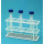 PORTOIR INOX REVETU NYLON D.230X80X80MM POUR 6X2 TUBES