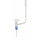 BURETTE EN VERRE CL.AS ROBINET DROIT CLE PTFE 10ML EN 0,02ML