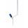 BURETTE EN VERRE ROB.LATERAL CLE VERRE 50ML EN 0,1ML