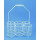 PORTE-BOUTEILLES EN PE RECOU- VERT BLANC POUR 10X250ML