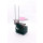 SUPPORT METALLIQUE VERRERIE POUR BEC MICROBIO