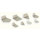 POIDS ETALON ALU 500MG CLASSE M1 AVEC BOITE PLASTIQUE DAKKS