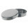 BOITE DE PETRI EN ACIER INOX 18/10 AVEC COUVERCLE D.90MM H.20MM