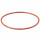 JOINT TORIQUE DE RECHANGE NALGENE SILICONE ROUGE DIAM.85MM - PACK X6