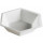 NACELLE DE PESEE EN PS BLANC DIAMETRE DE BASE 46MM - PACK X500