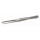 PINCE BRUCELLE DROITE INOX A BOUT EMMOUSSE - LONG.145MM