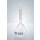 FIOLE JAUGEE CL. A GRADUATION BLEUE VERRE BORO  30ML - PACK X2