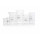 BECHER A BEC FORME BASSE PYREX 150ML - PACK X10