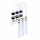 KIT DE VERRERIE 3 POSITIONS POUR UNITE D'HYDROLYSE HU 6