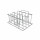 PORTOIR FIL INOX ATL POUR 72 (4X3X6) BOITES DE PETRI D.65MM