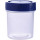 POT D'ECHANTILLONAGE ASEPTIQUE 200ML - BOUCHON BLEU - X 150