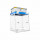 HOTTE A FILTRATION H092Z + 2C MODULES ET  COLONNES + PASS TRAPEZE