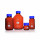 FLACON BRUN 3,5L VERRE DURAN GLS 80 AVEC BOUCHON/BAGUE