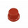 BOUCHON A VIS DE DEGAZAGE FIL. 32MM ROUGE BAGUE INVIOLABLE