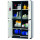 ARMOIRE CS-CLASSIC MULTIRISK 105CM, 4 COMP., AVEC ETAGERES