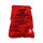 SACS AUTOCLAVABLES BIOHAZARD ROUGES D.20X30CM - PACK DE 100