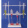 PORTOIR CONE IMHOFF ET AMPOULE A DECANTER