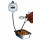THERMOMETRE MURAL HANNA HI146 AVEC SONDE INOX ET CABLE DE 2M