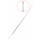 ANSE D'INOCULATION ET AIGUILLE 1µL STERILE EMBALLAGE IND. BLANCHE X500