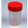 FLACON PP ASEPTIQUE 200ML BOUCHON ROUGE - PAR X 300