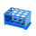 SUPPORT DE TUBES ACIER REVETU PVC BLEU D.102X127X178MM
