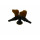 ROBINET GAZ DOUBLE 90 DEGRES SUR TABLE RACCORD 15/21 MALE