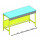 PAILLASSE NUE SECHE L=600 MM PROF =600MM GRES ETIRE