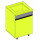 LAVERIE SUR MEUBLE PORTEUR L=600 PROF=600 GRES ETIRE