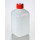 FLACON EN PE E.O. CAP.500ML AVEC CAPE ROUGE - CARTON 100