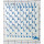 EGOUTTOIR MURAL PVC 600X600MM BURKLE AVEC GOUTTIERE (53PCS)