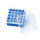 BOITE EN PP BLEU POUR 25 TUBES DN18 ET DN20 + COUV.