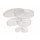 BOITE DE PETRI EN PS 3 ERGOTS STERILE D.55MM S/S.15 - X1005