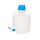 BONBONNE EN LDPE + ROBINET + BOUCHON EN PP POIGNEES CAP.10L