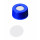 BOUCHON A VIS PP BLEU 1 TROU DN9 PTFE VIERGE - X100