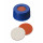 BOUCHON A VIS PP BLEU 1 TROU DN9 CAOUTCHOUC/PTFE - X100