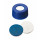 BOUCHON A VIS PP BLEU 1 TROU DN9 SILICONE/PTFE - X100
