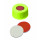 BOUCHON A VIS PP JAUNE 1 TROU DN9 CAOUTCHOUC/PTFE - X100