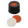 BOUCHON A VIS PP NOIR 1 TROU DN13 CAOUTCHOUC/PTFE - X100