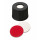 BOUCHON A VIS PP NOIR 1 TROU DN8 SILICONE/PTFE - X 100