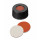 BOUCHON A VIS PP NOIR 1 TROU DN9 CAOUTCHOUC/PTFE - X100