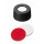 BOUCHON A VIS PP NOIR 1 TROU DN9 SILICONE/PTFE - X100