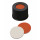 BOUCHON A VIS PP NOIR 1 TROU DN10 CAOUTCHOUC/PTFE - X100