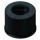 BOUCHON A VIS PP NOIR 1 TROU DN10 SANS SEPTA - PACK DE 100