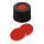 BOUCHON A VIS PP NOIR 1 TROU DN13 PTFE/SILICONE/PTFE X100