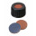 BOUCHON A VIS PP NOIR 1 TROU DN18 BUTYLE/PTFE - PACK DE 100